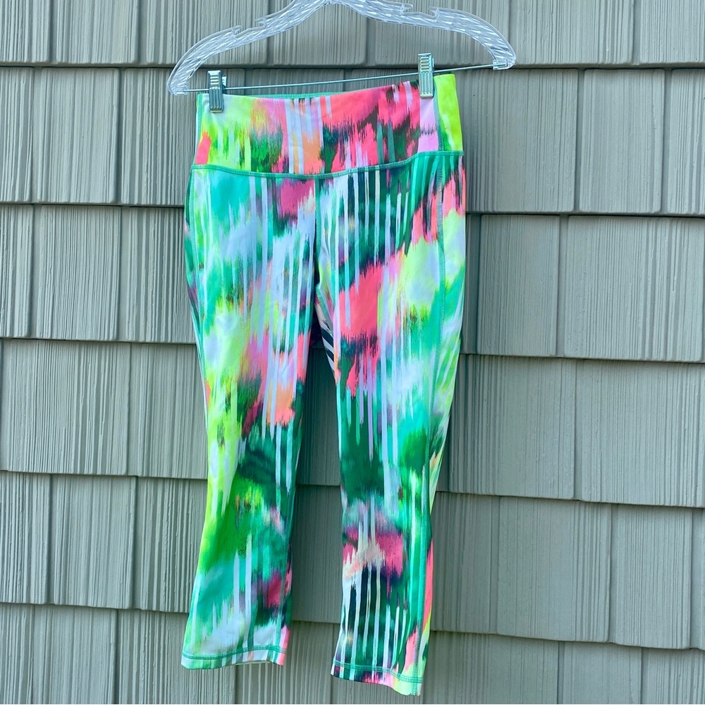 Athleta crop workout tights, size small